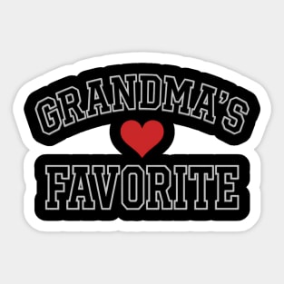 Grandma’s Favorite Sticker